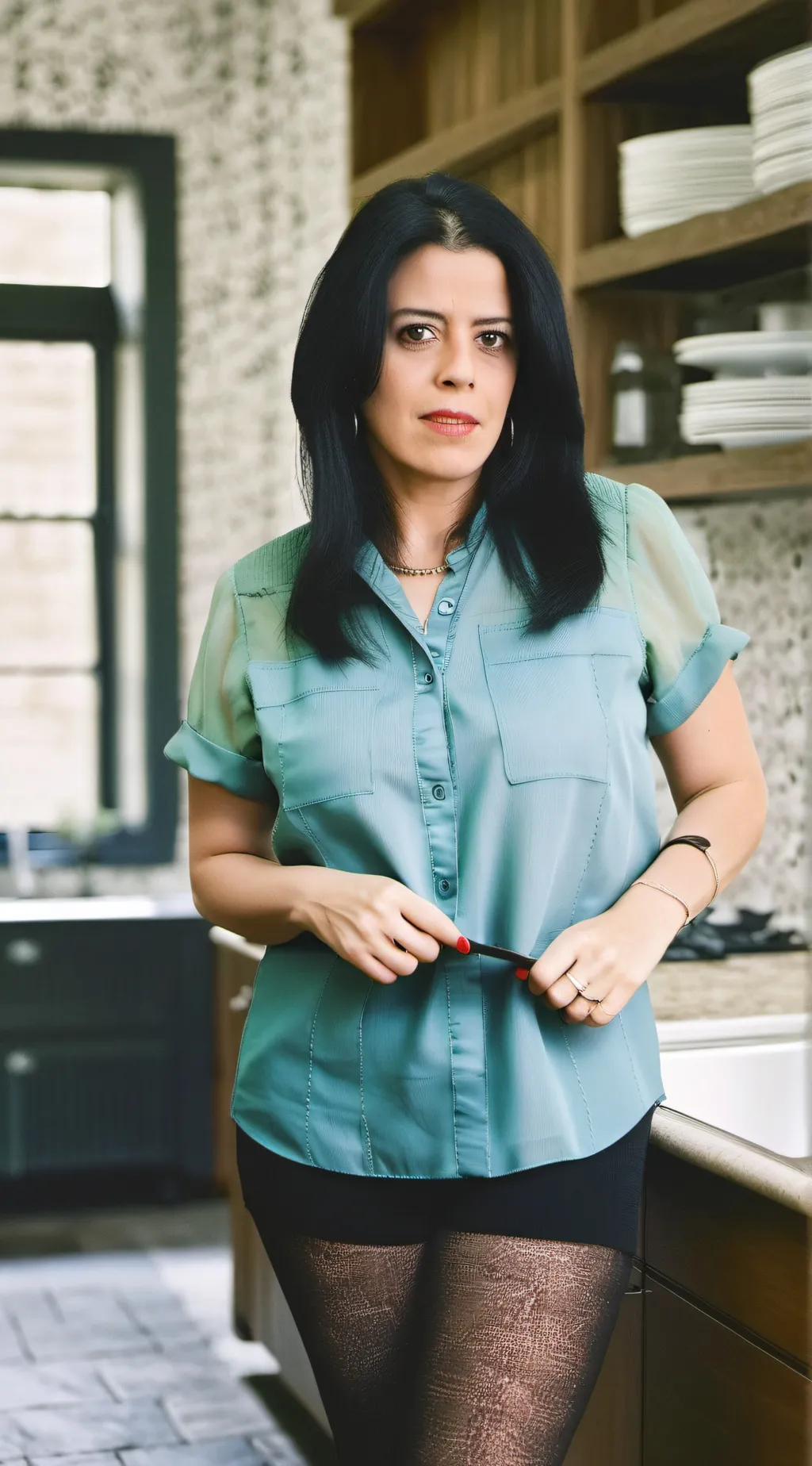 ai character: Montse background