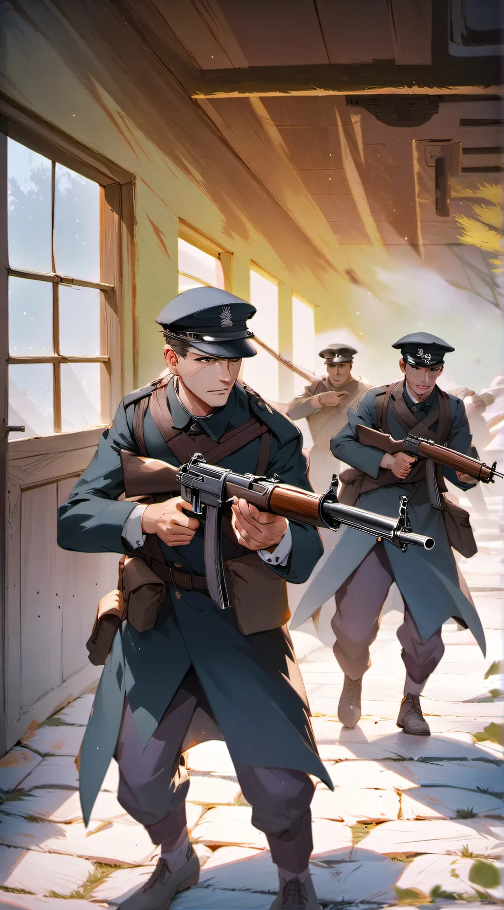 ai character: doomsday (D-Day) background