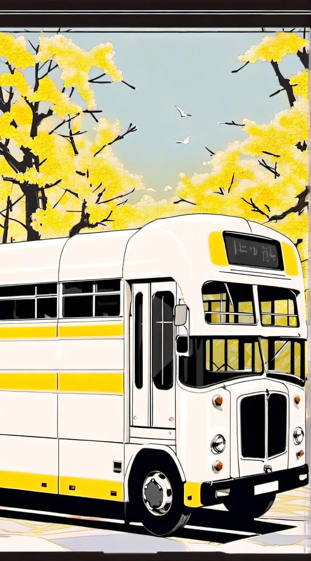 ai character: Enids high school  background