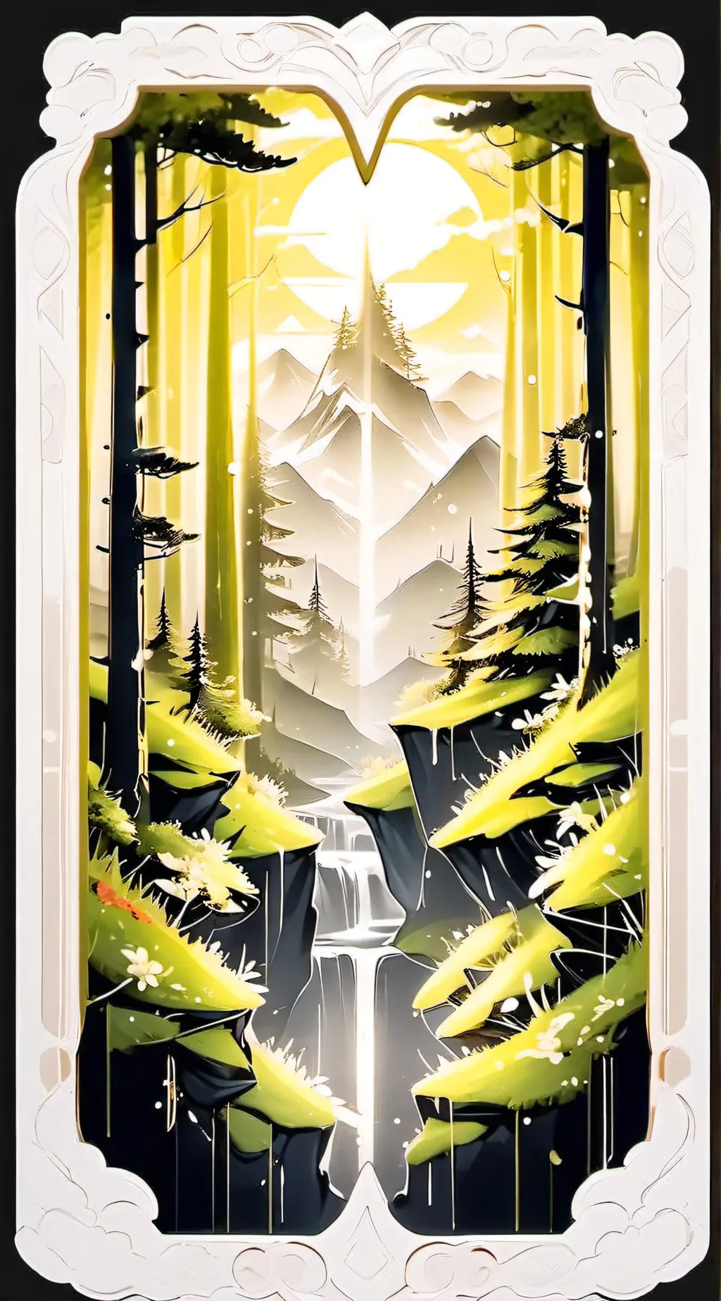 ai character: bfbtree inflation  background