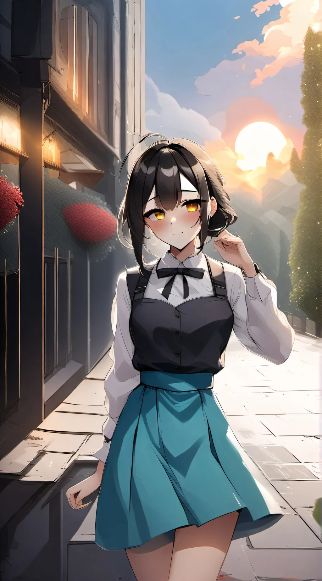 ai character: Mya background