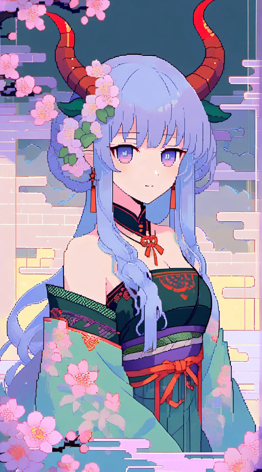 ai character: Kny(Demon slayer) background