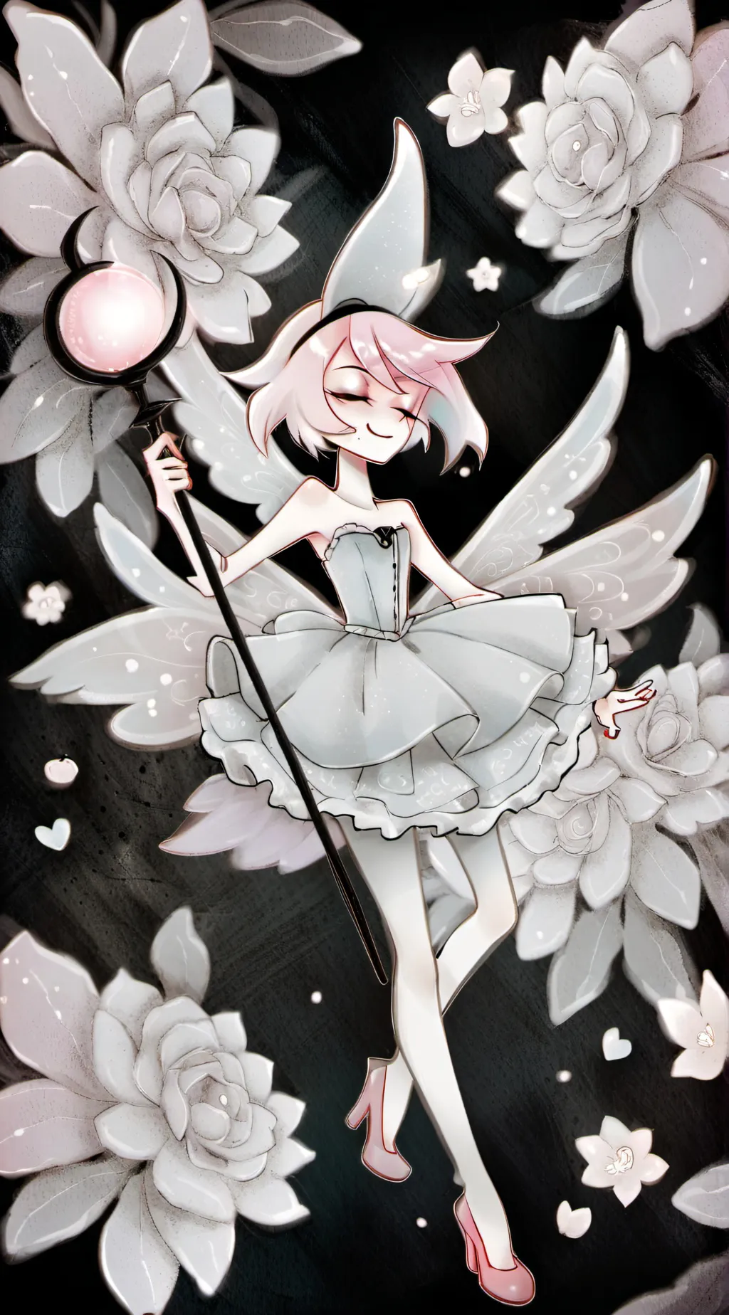 ai character: AngelDust  background