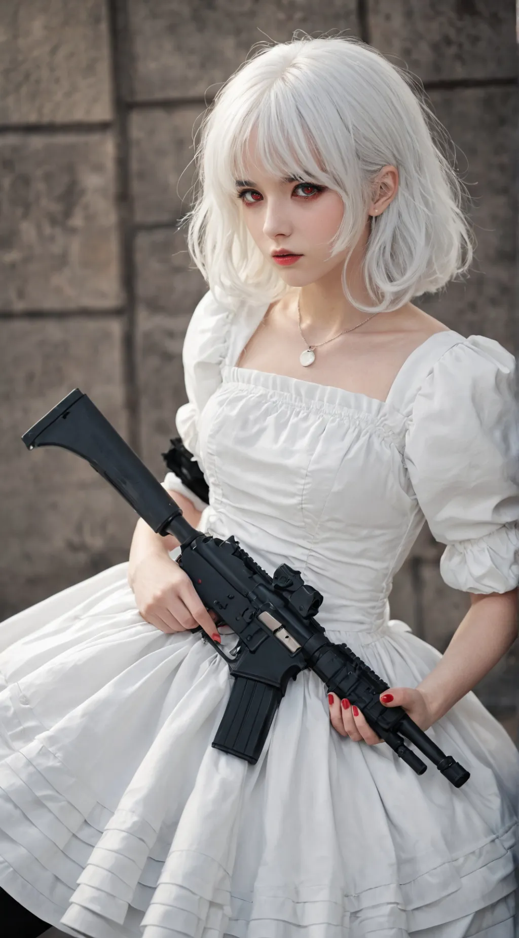 ai character: Hikari background