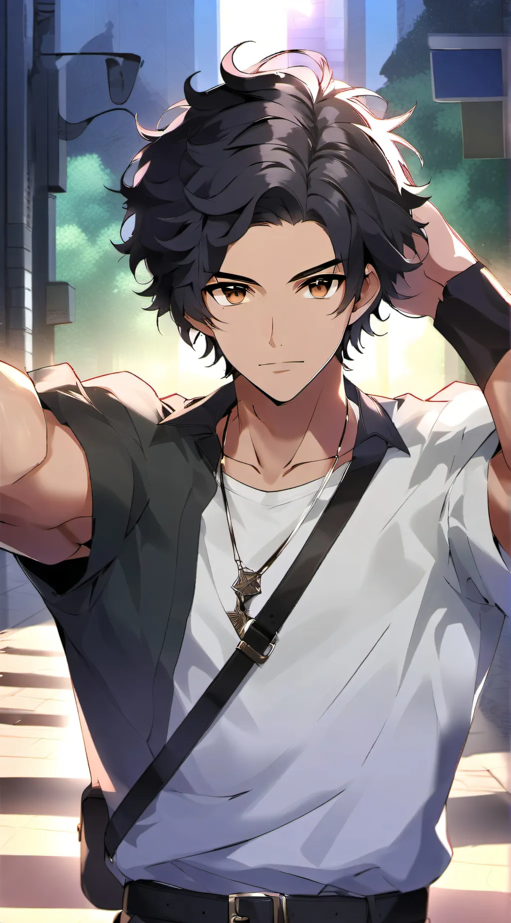 ai character: Nico background