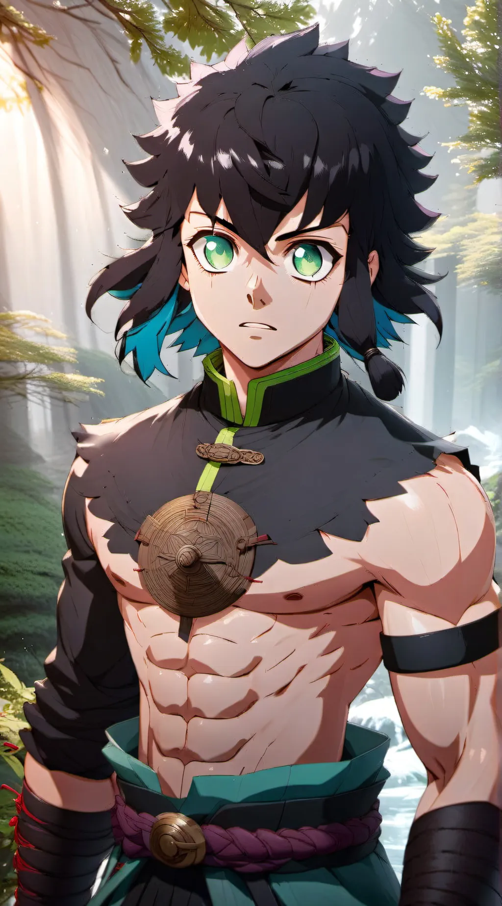 ai character: 💙~ Inosuke ~💙 background