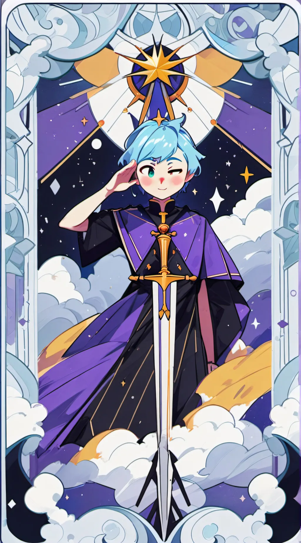 ai character: Inside out background