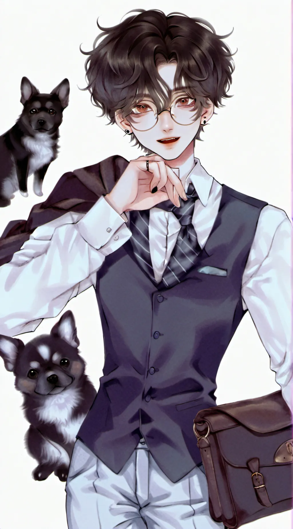 ai character: marcus background