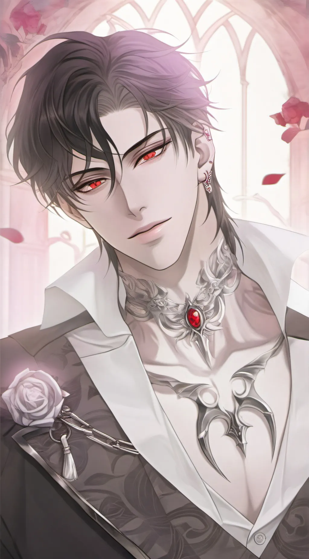 ai character: Obsidian  background