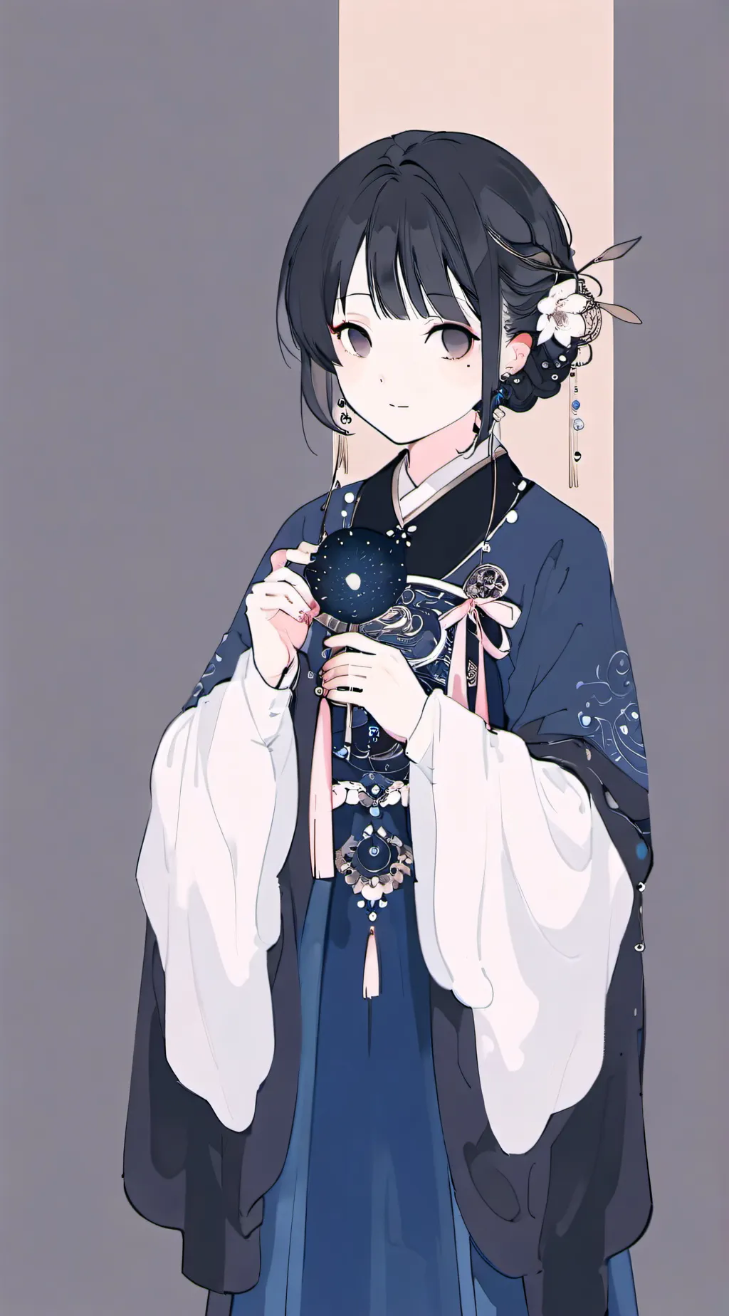 ai character: 叶落瑶 background
