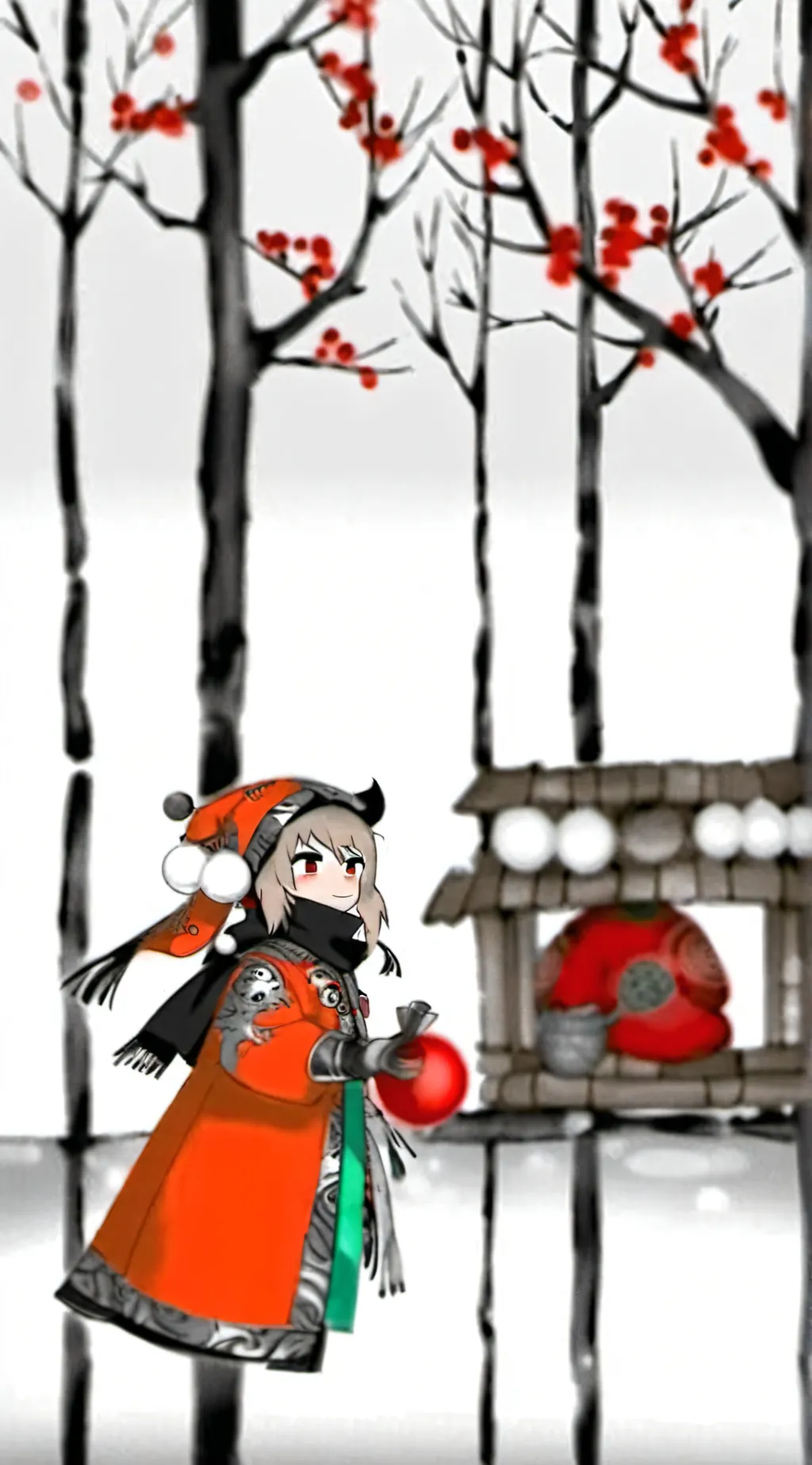 ai character: Learn french background