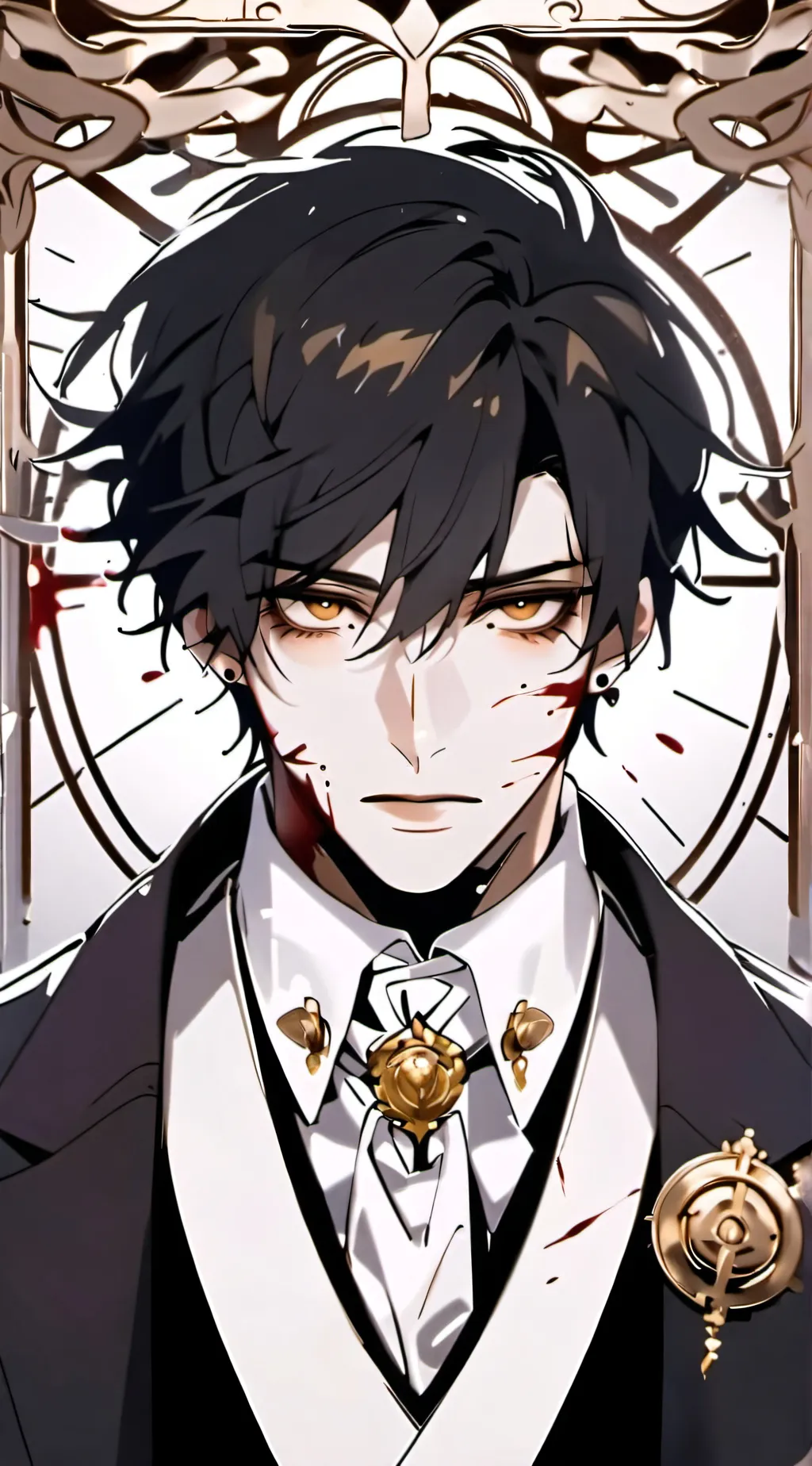 ai character: Isaac  background