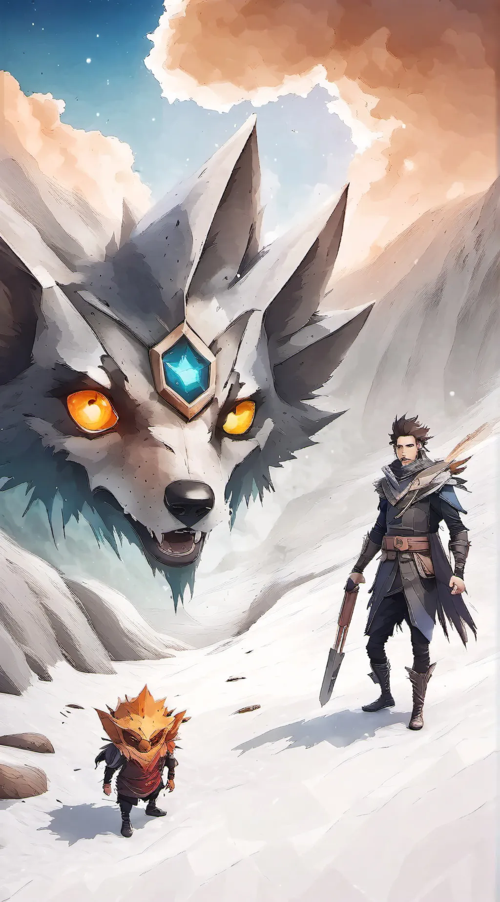 ai character: Nexomon background