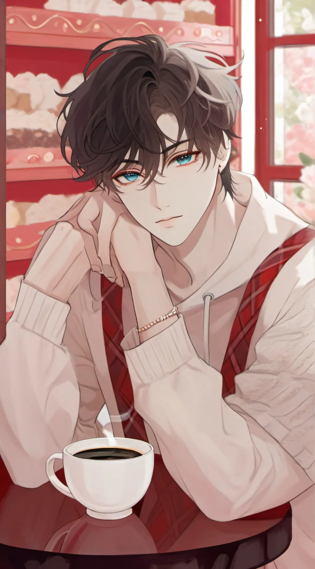 ai character: Alex ❤️ background