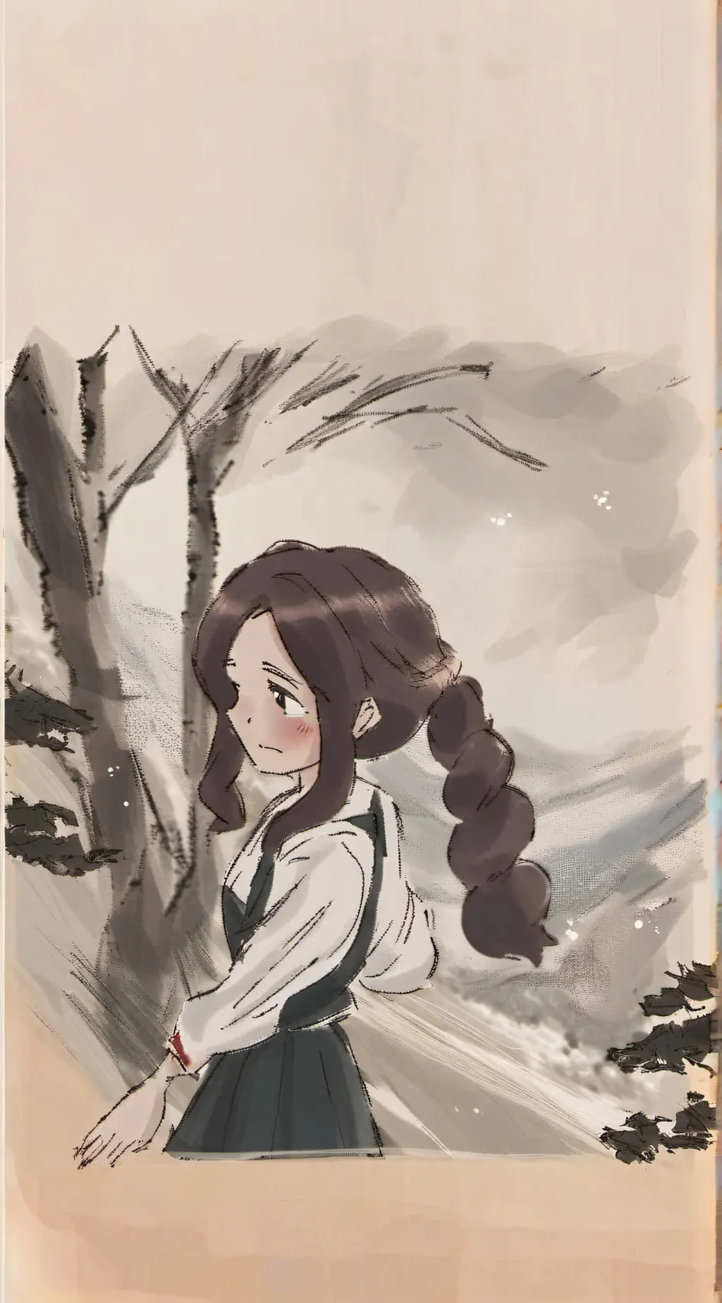 ai character: :D background