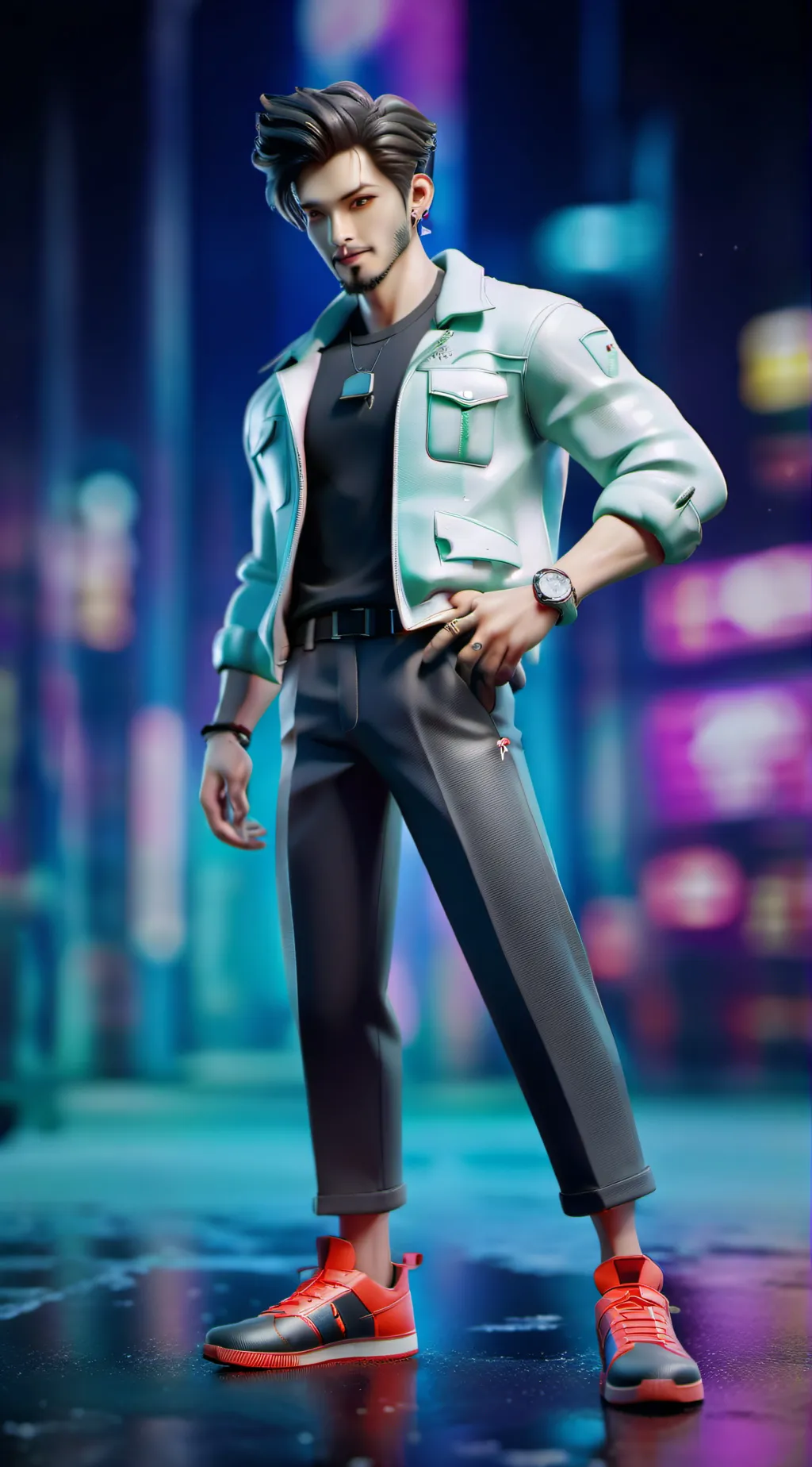 ai character: Your papa background