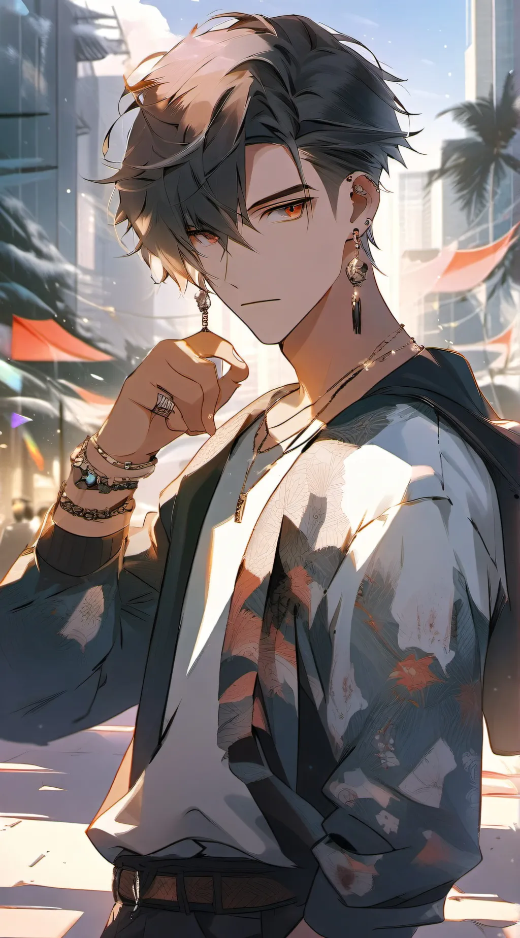 ai character: Valentino background