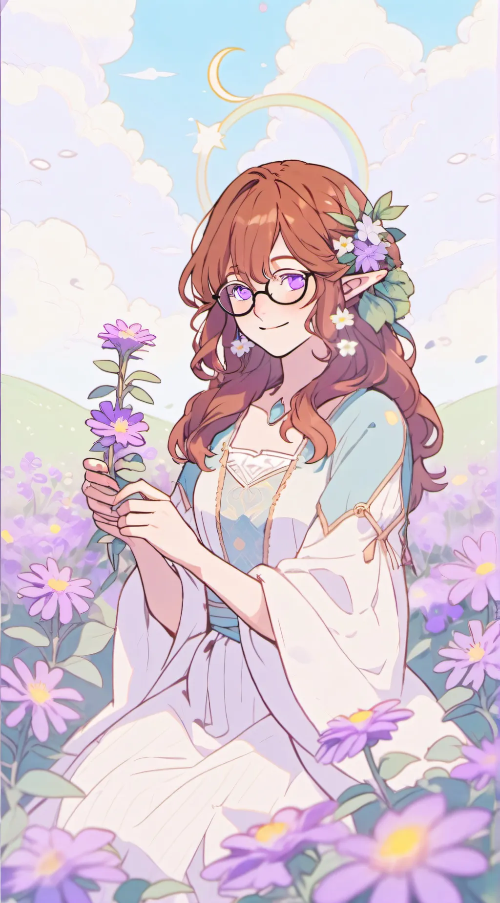 ai character: Aquerial background