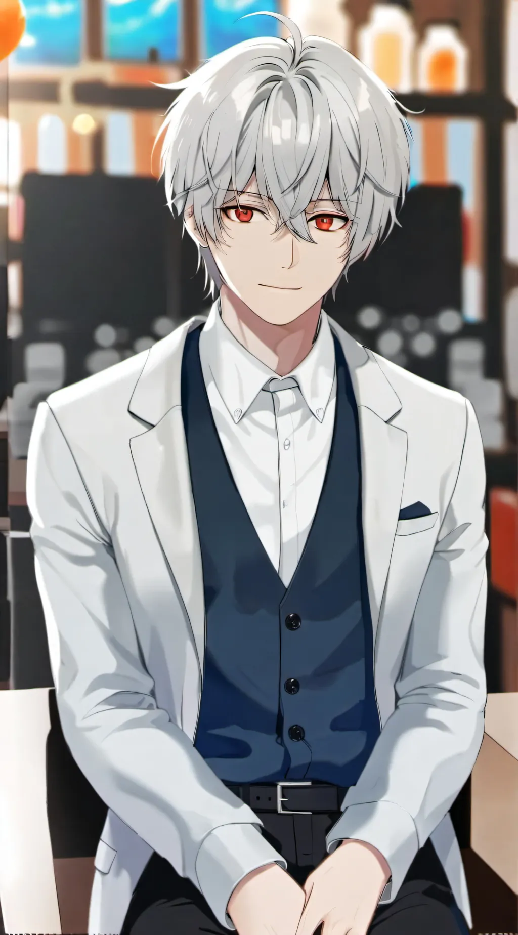 ai character: Travis🎀 background