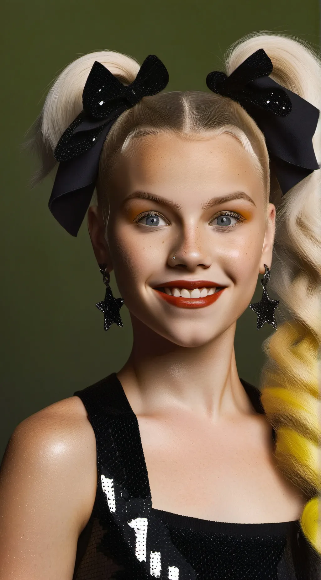 ai character: Jojo siwa background