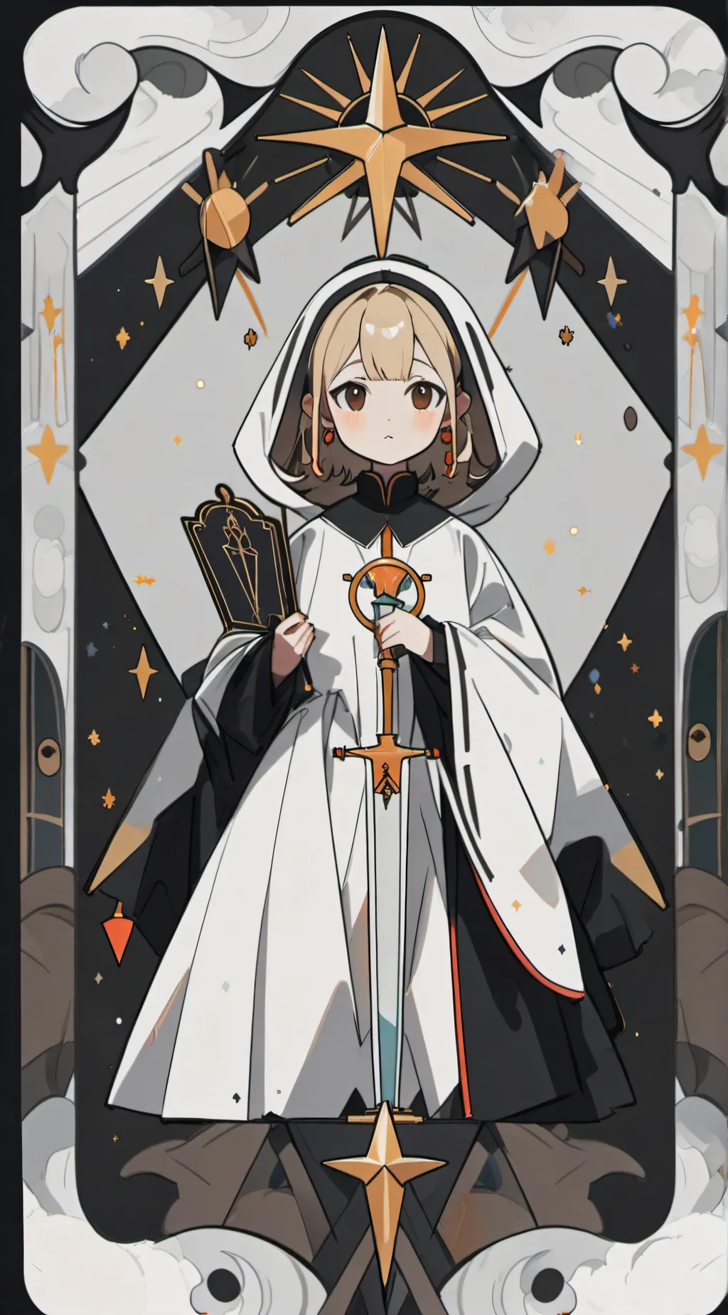 ai character: Zella ￼ background