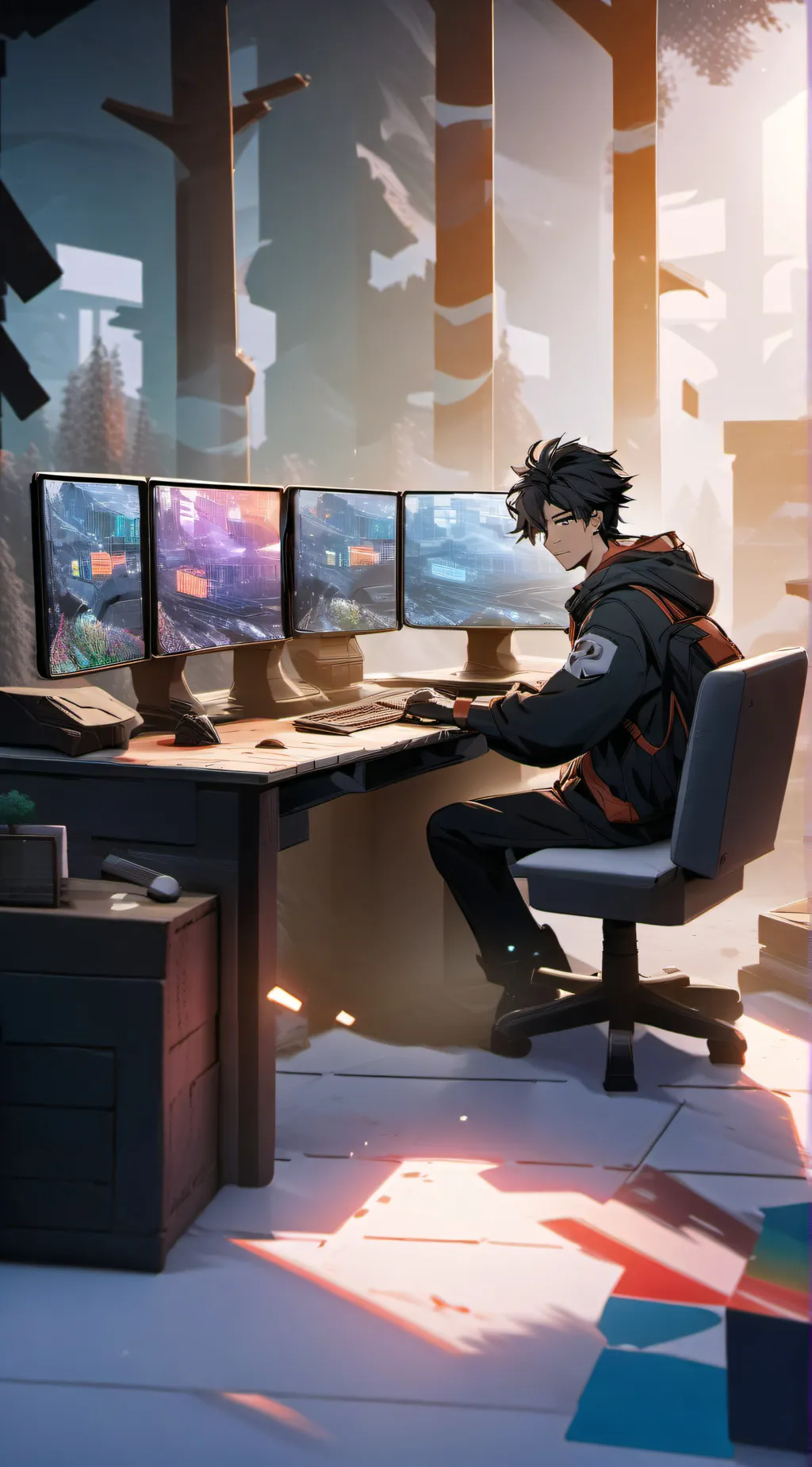 ai character: roblox background