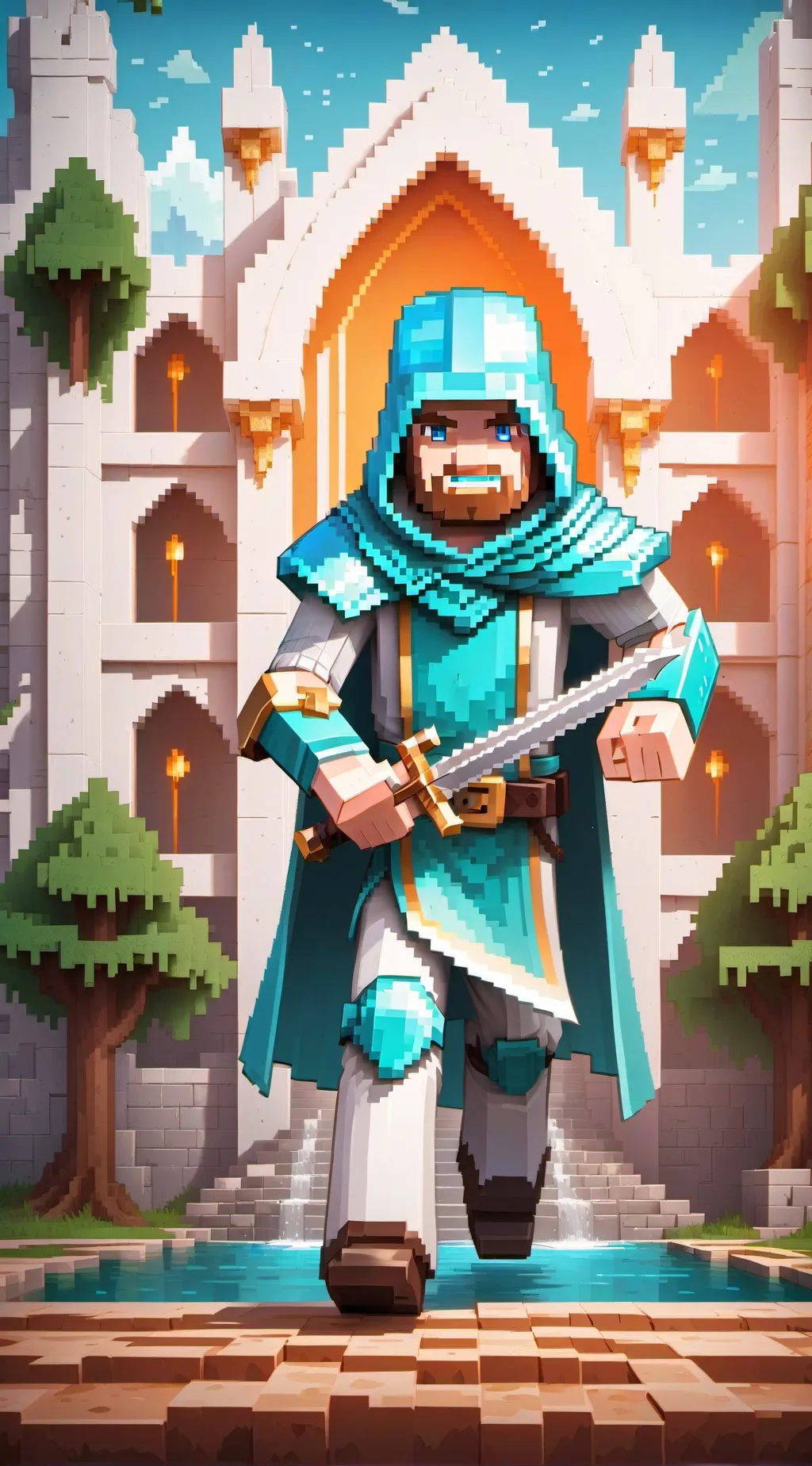 ai character: steve background