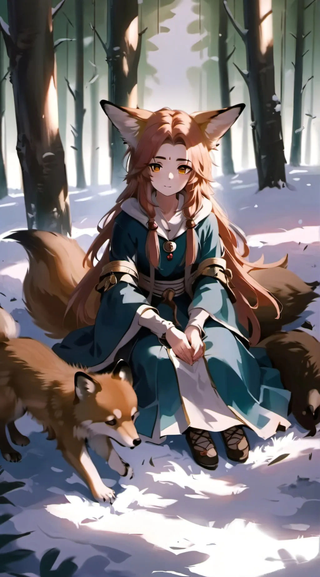 ai character: Halfy background