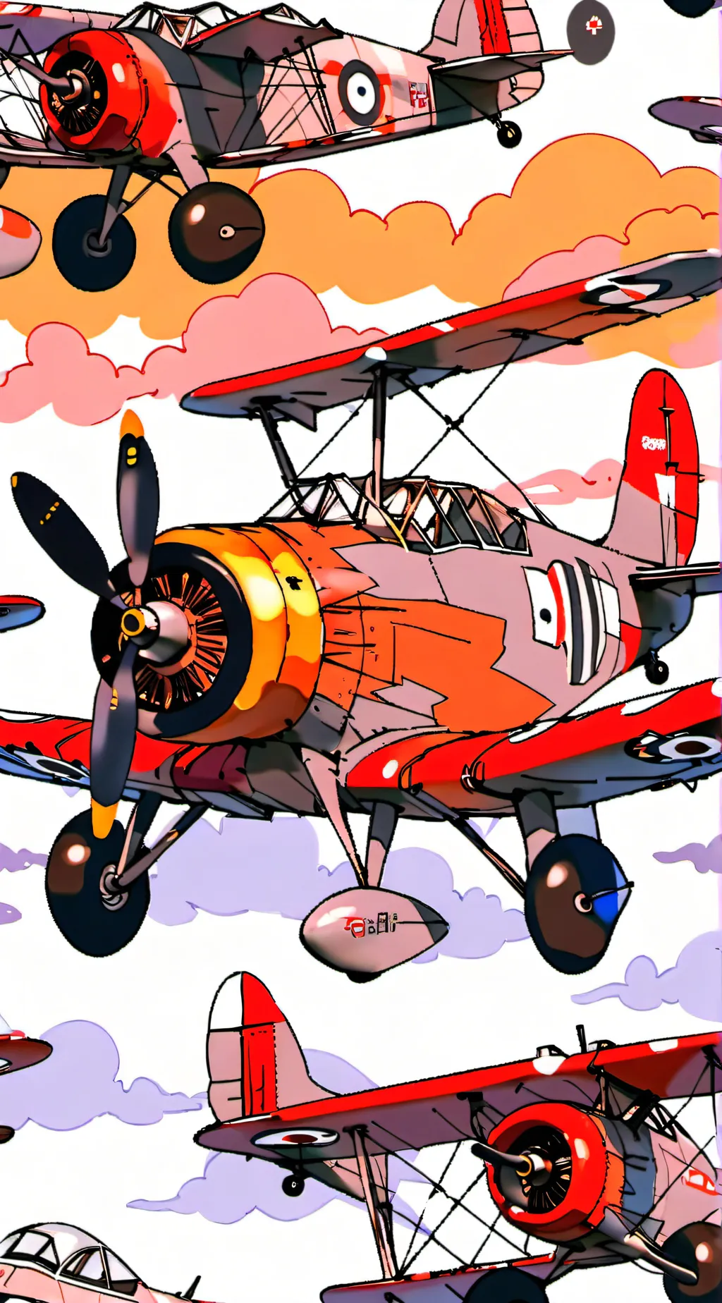 ai character: Planes as humans! background