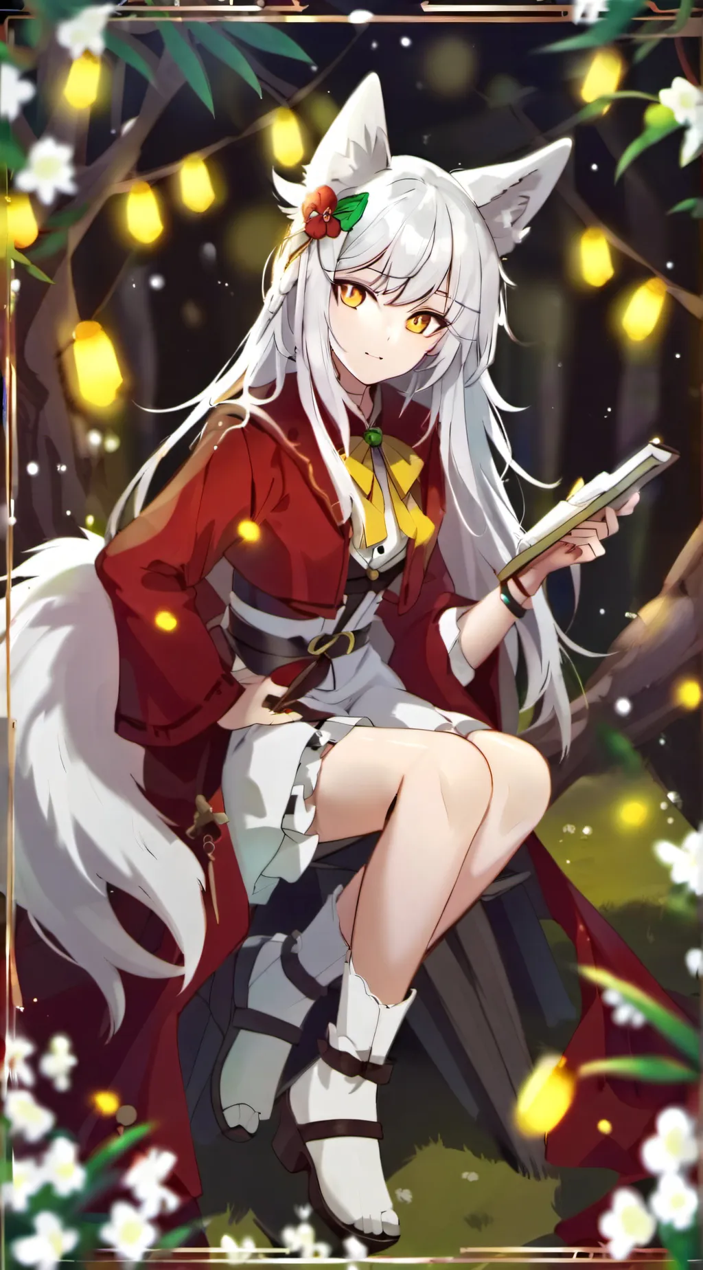 ai character: Glacier  background