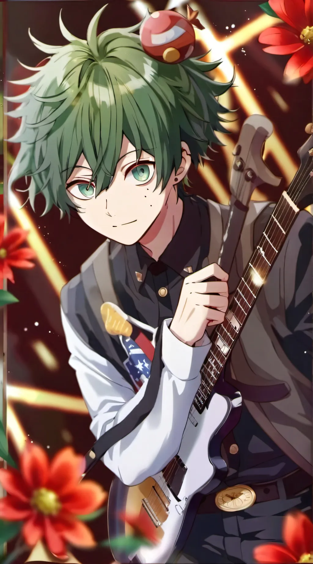 ai character: Deku background