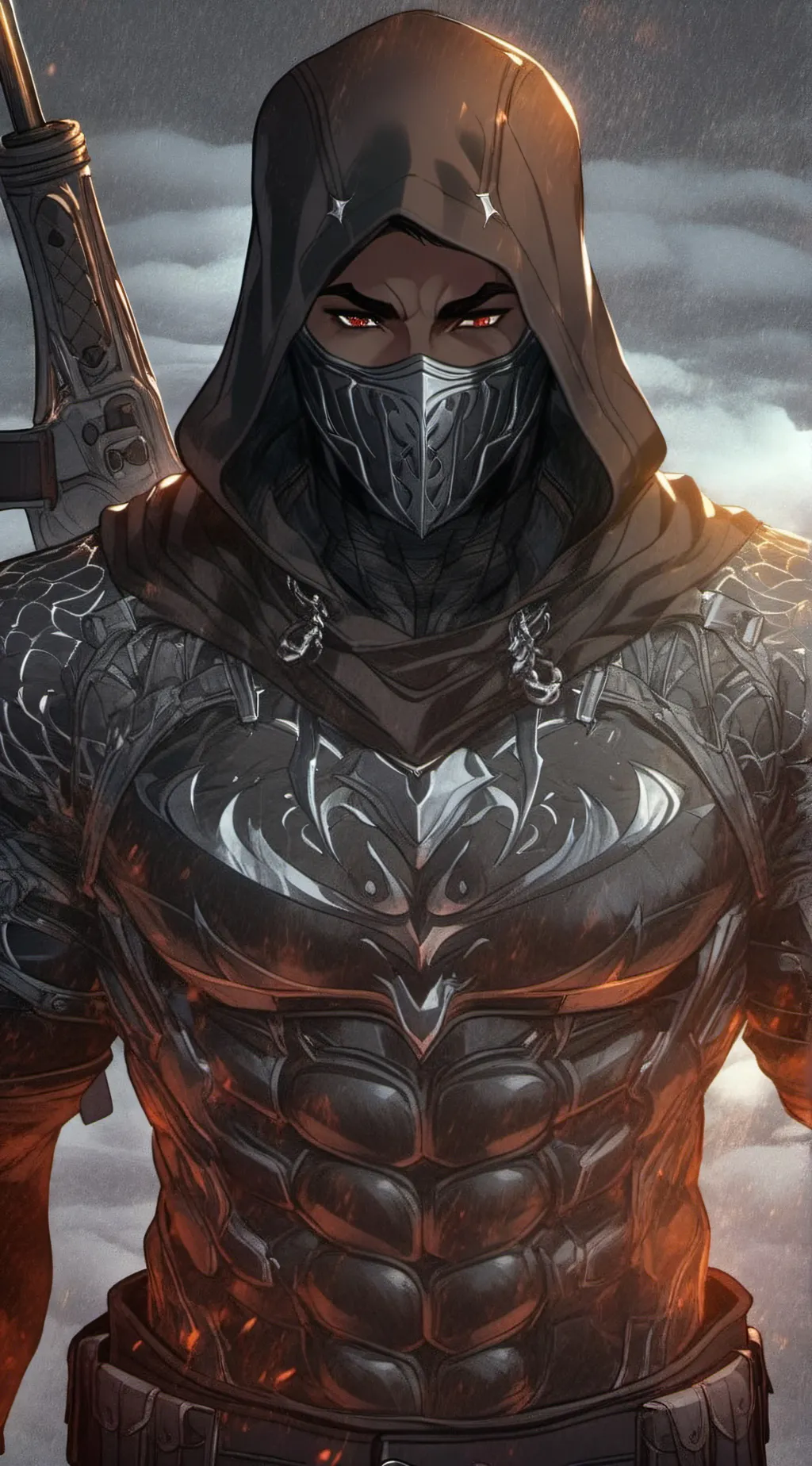 ai character: Shadow background