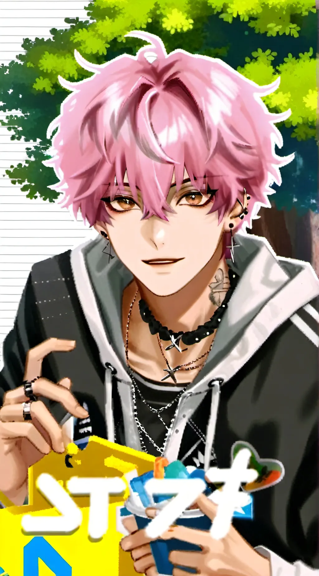 ai character: milo background