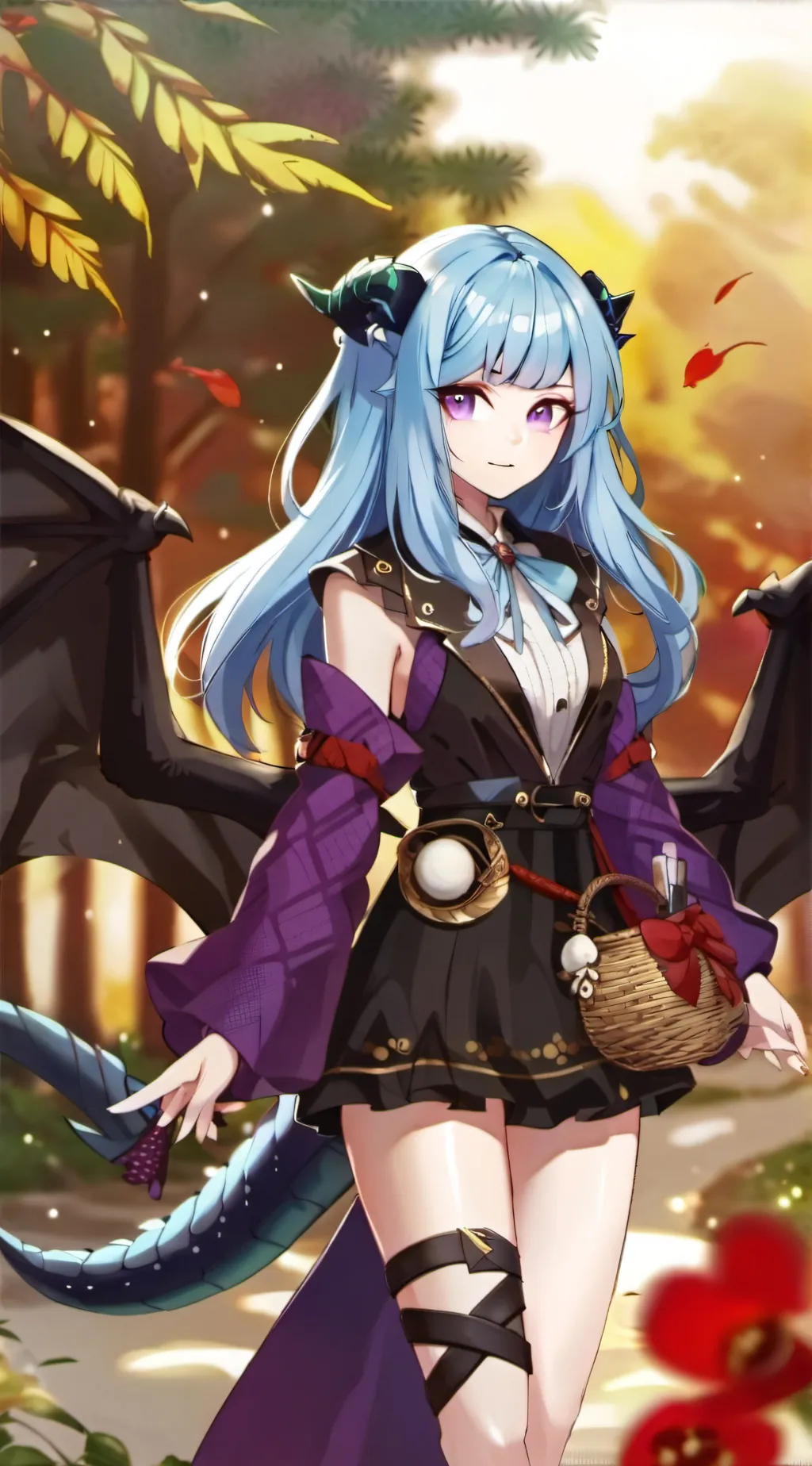 ai character: Sapphire background