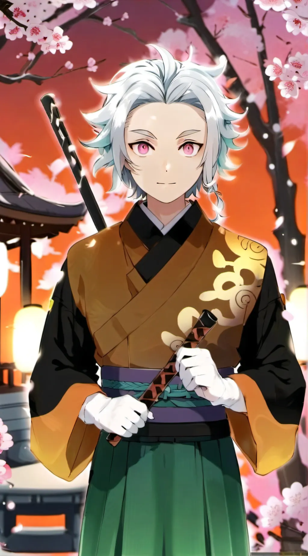 ai character: Hashira background