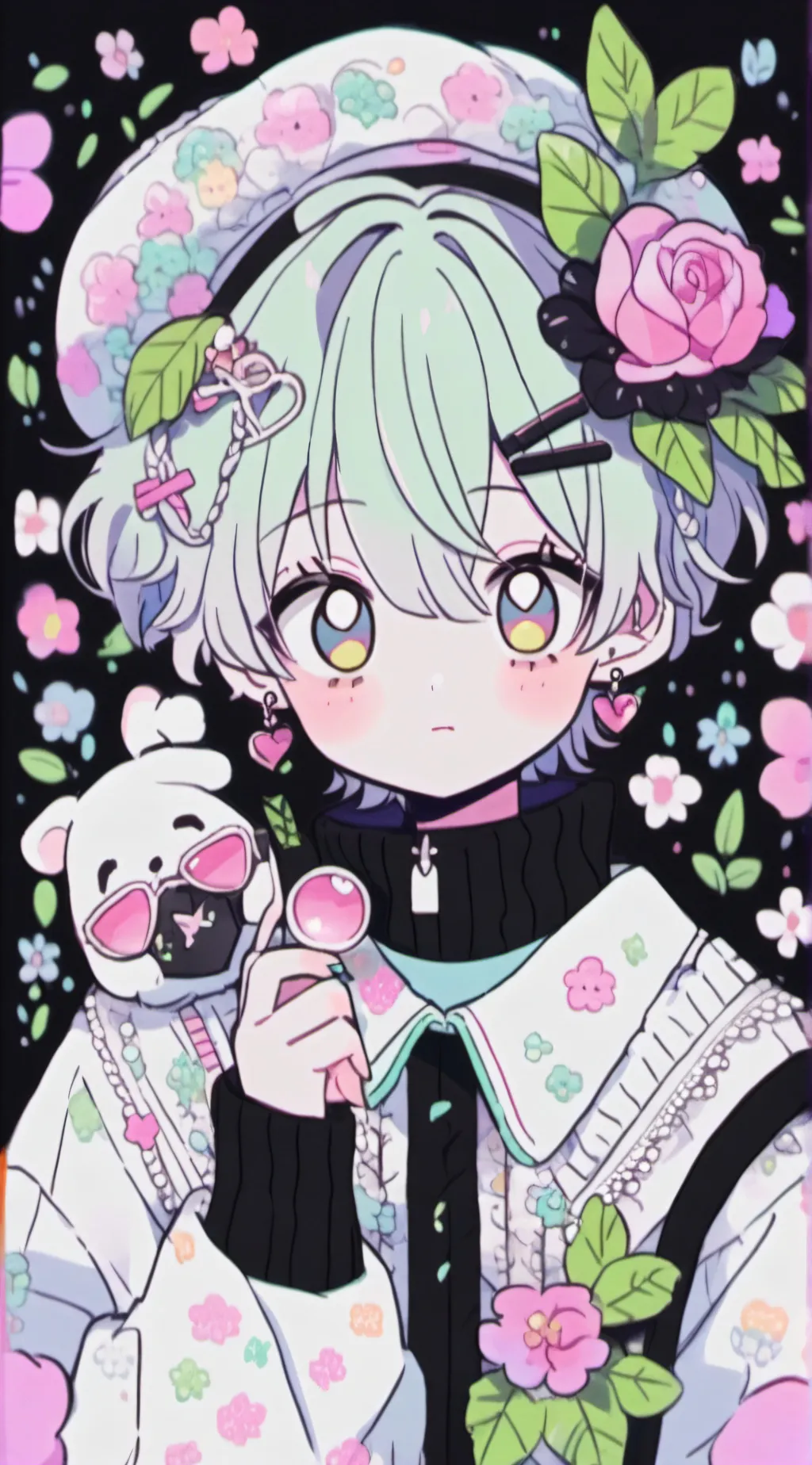 ai character: The sonic meme  background