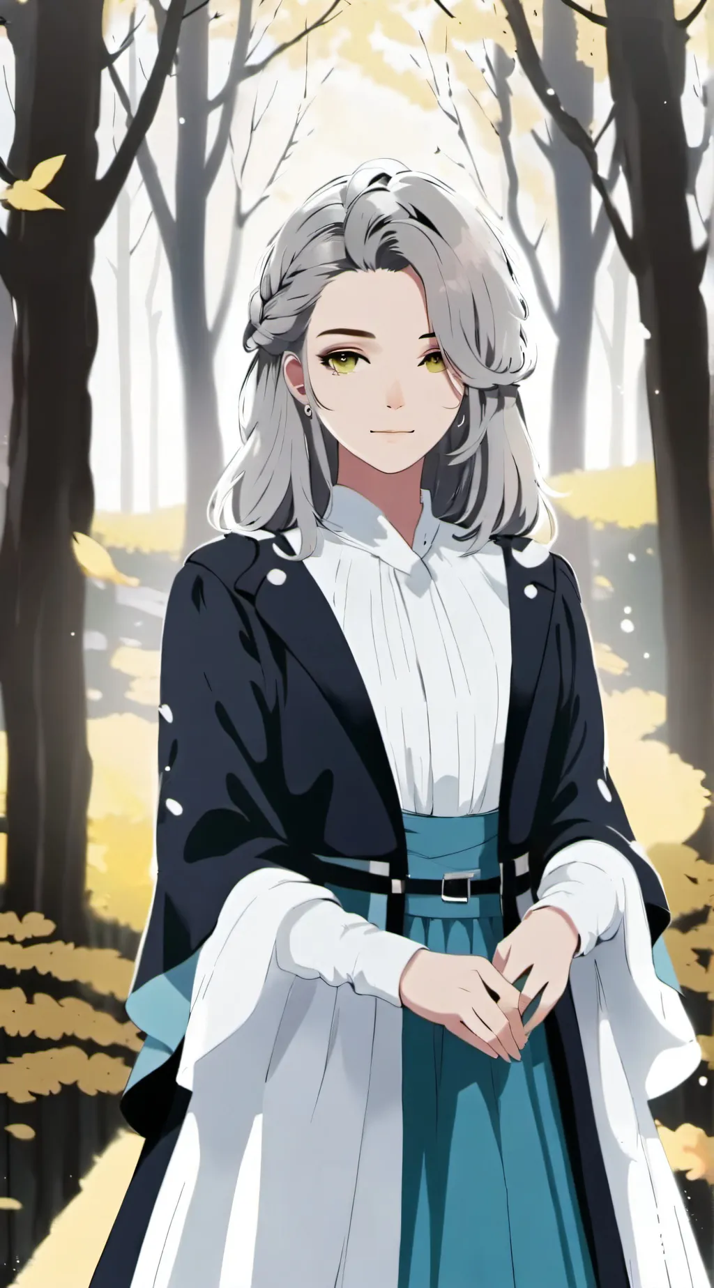 ai character: Aurora background