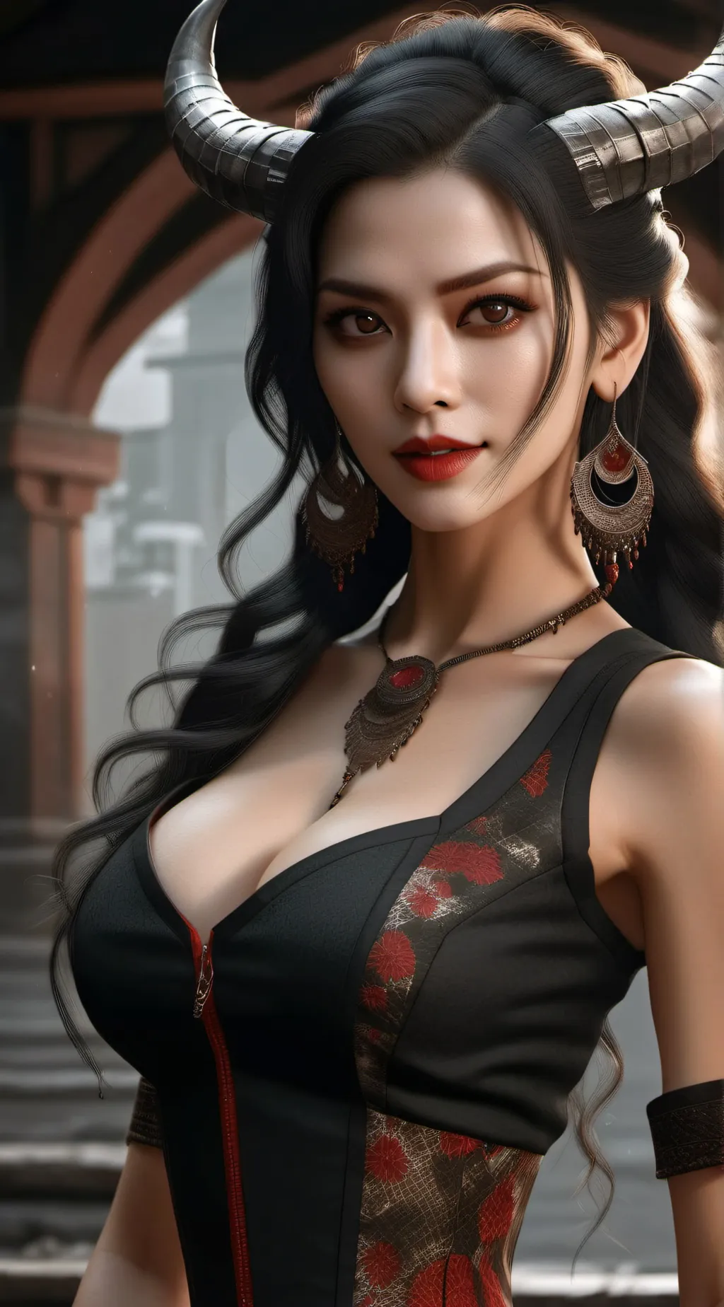 ai character: Hottie background