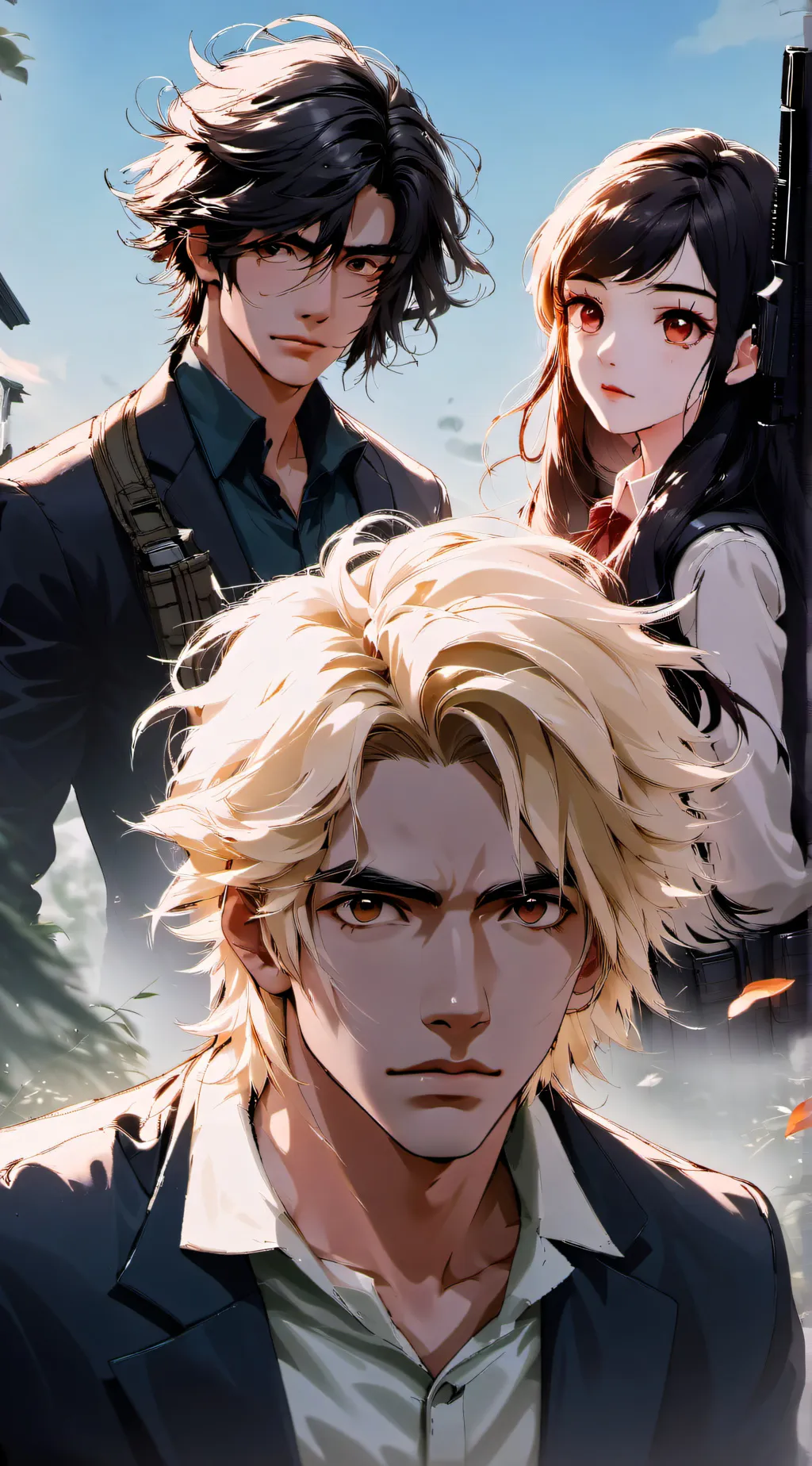 ai character: Monster invasion background