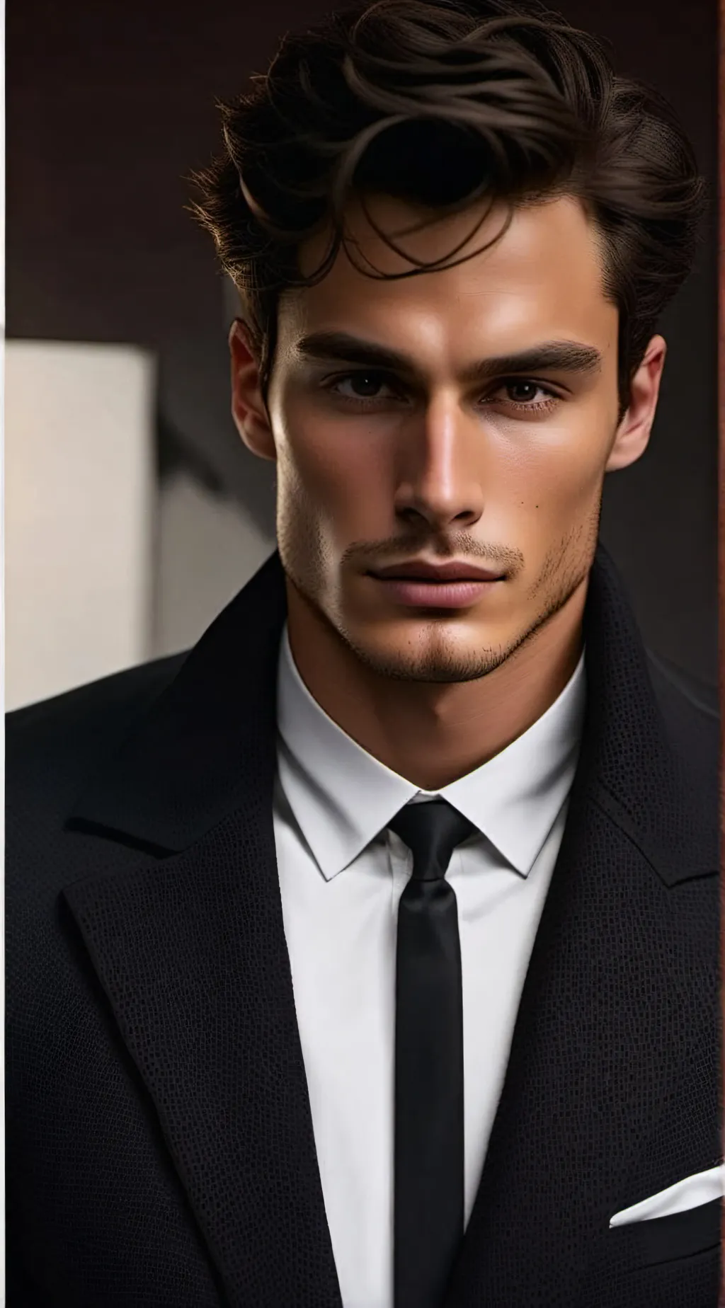 ai character: Elias Harrington  background