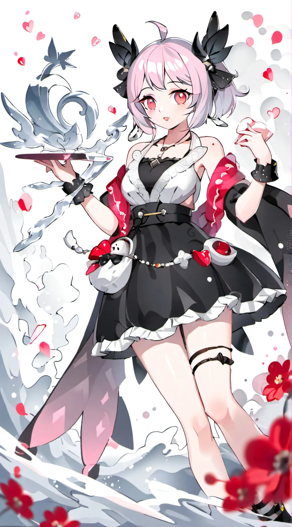 ai character: Angel. background