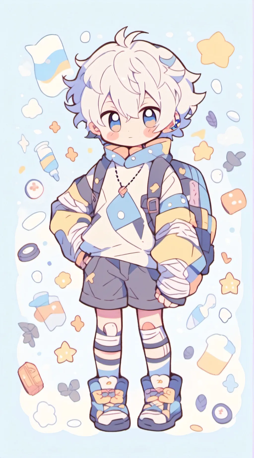 ai character: Mha background