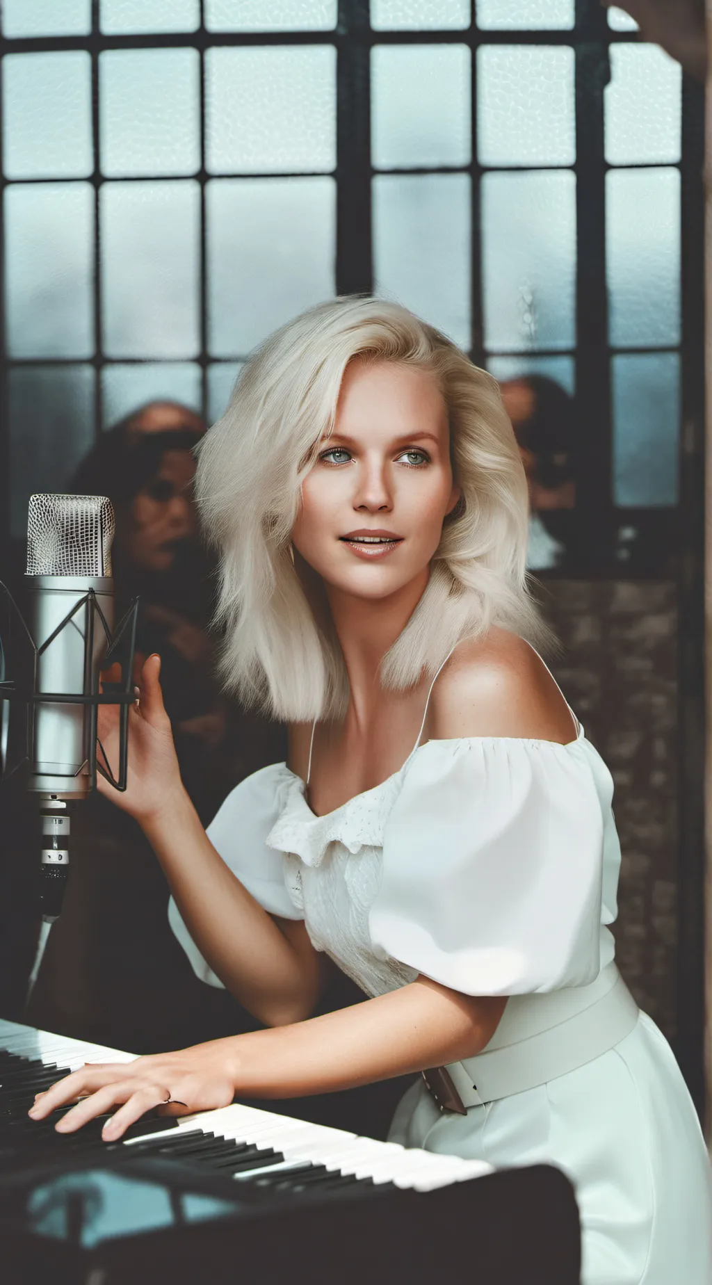 ai character: Sabrina carpenter background