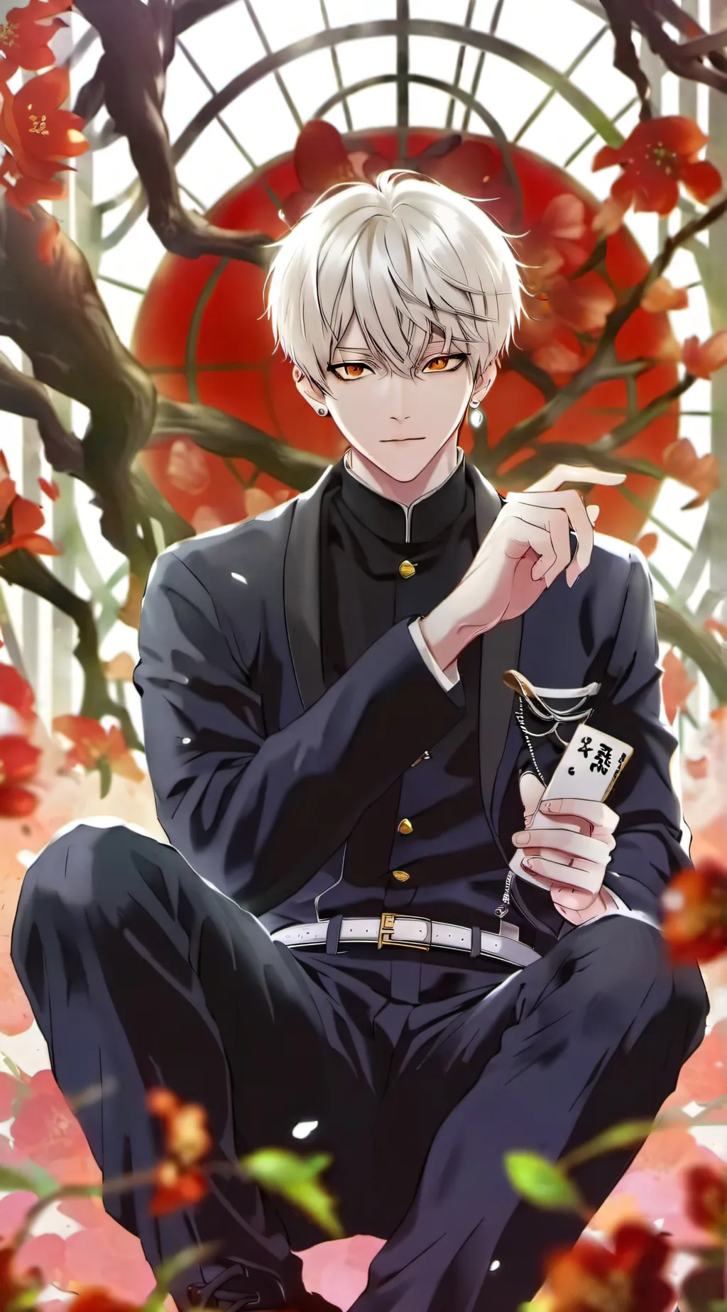 ai character: Jjk sleepover background