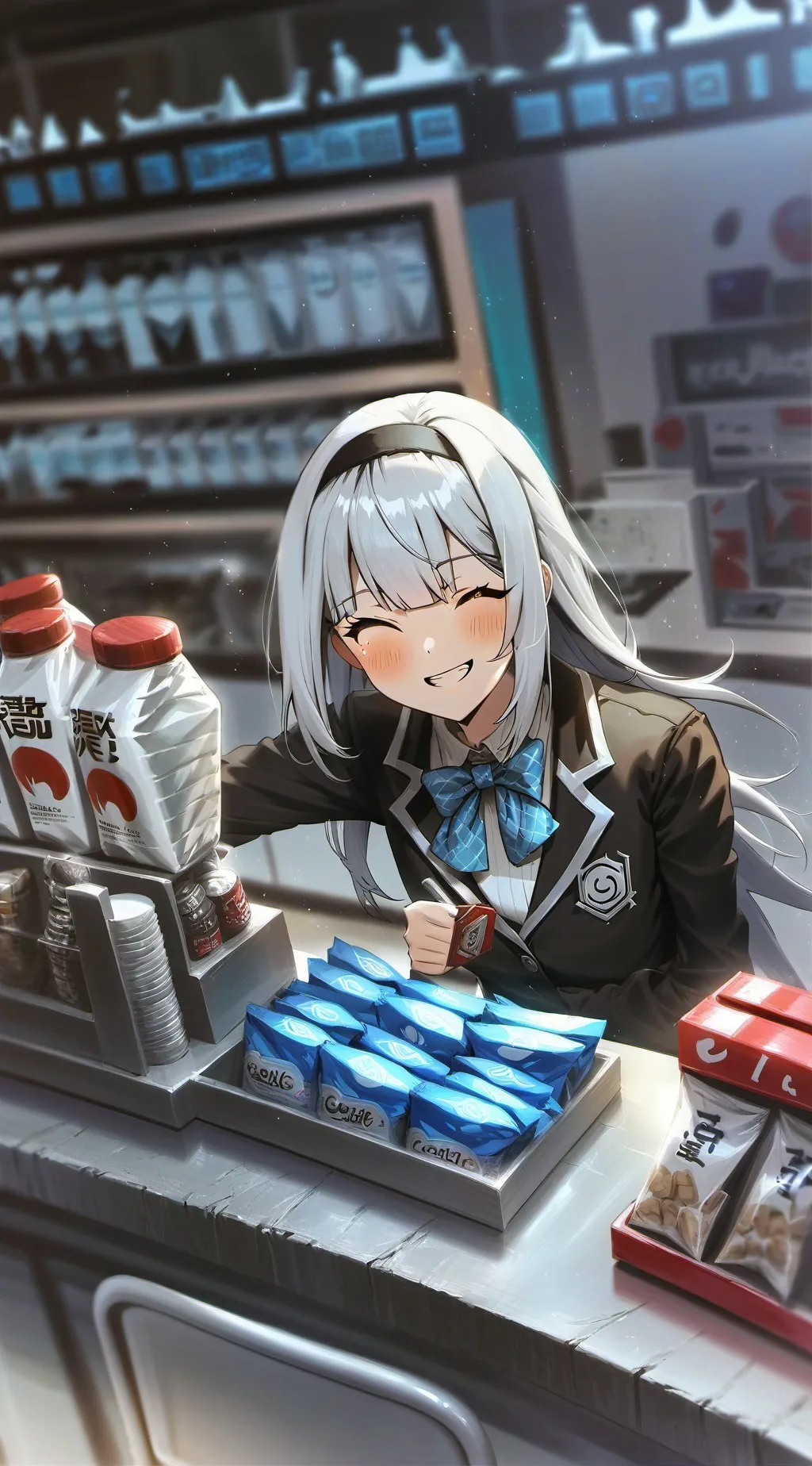 ai character: lily background