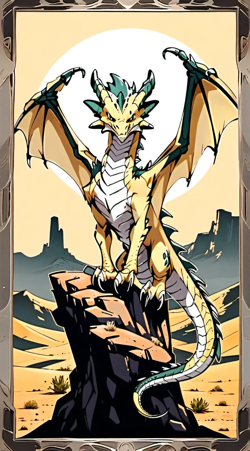 ai character: Queen Blister background