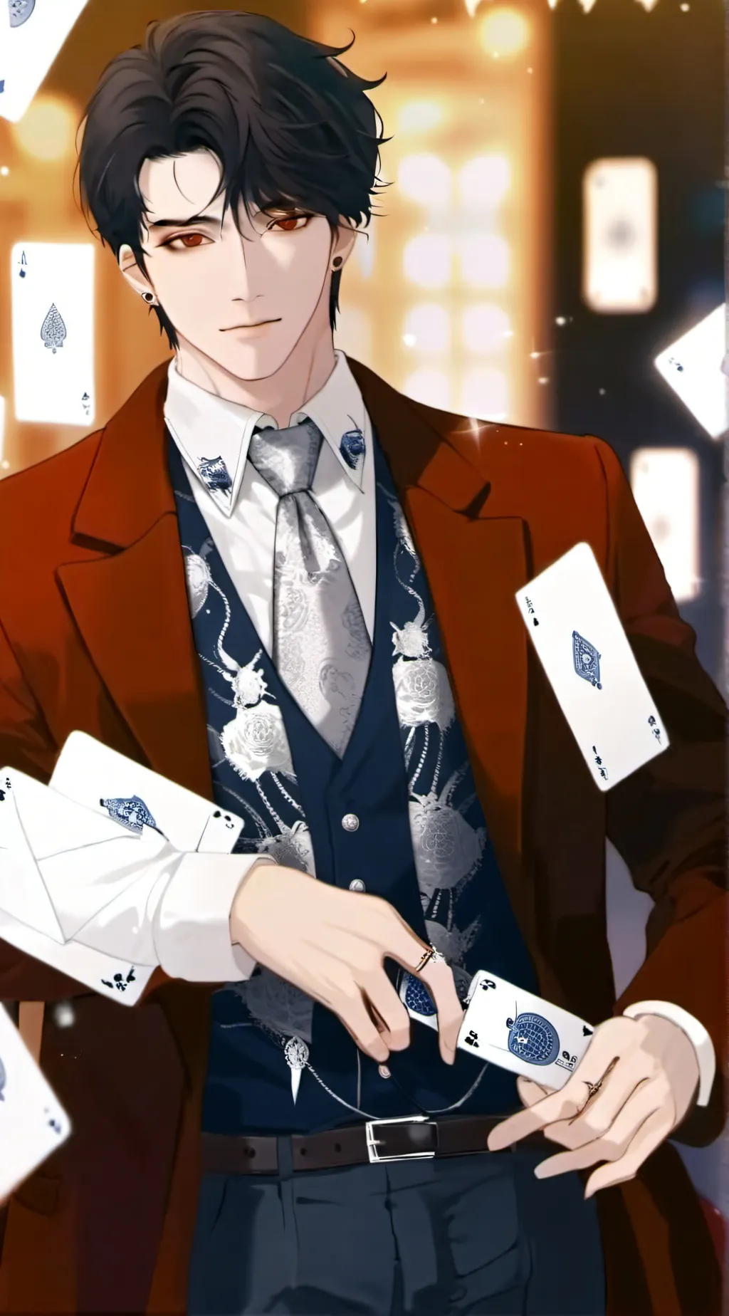 ai character: Jason  background