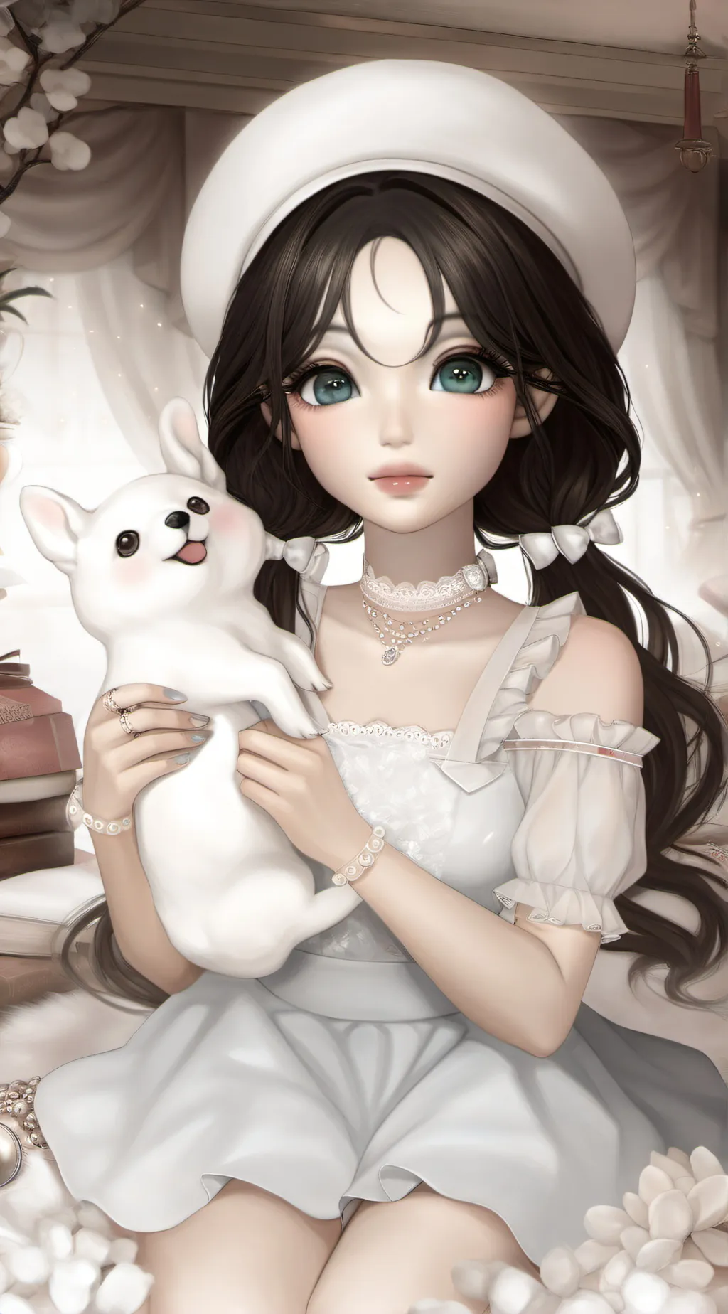 ai character: 🥵 background