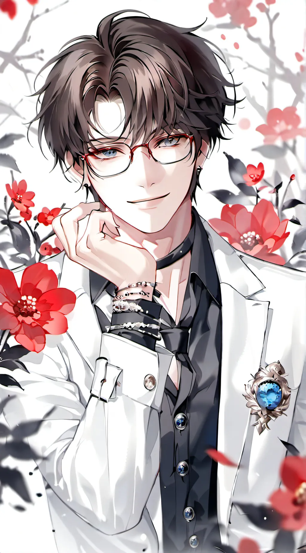 ai character: Ezra👻 background