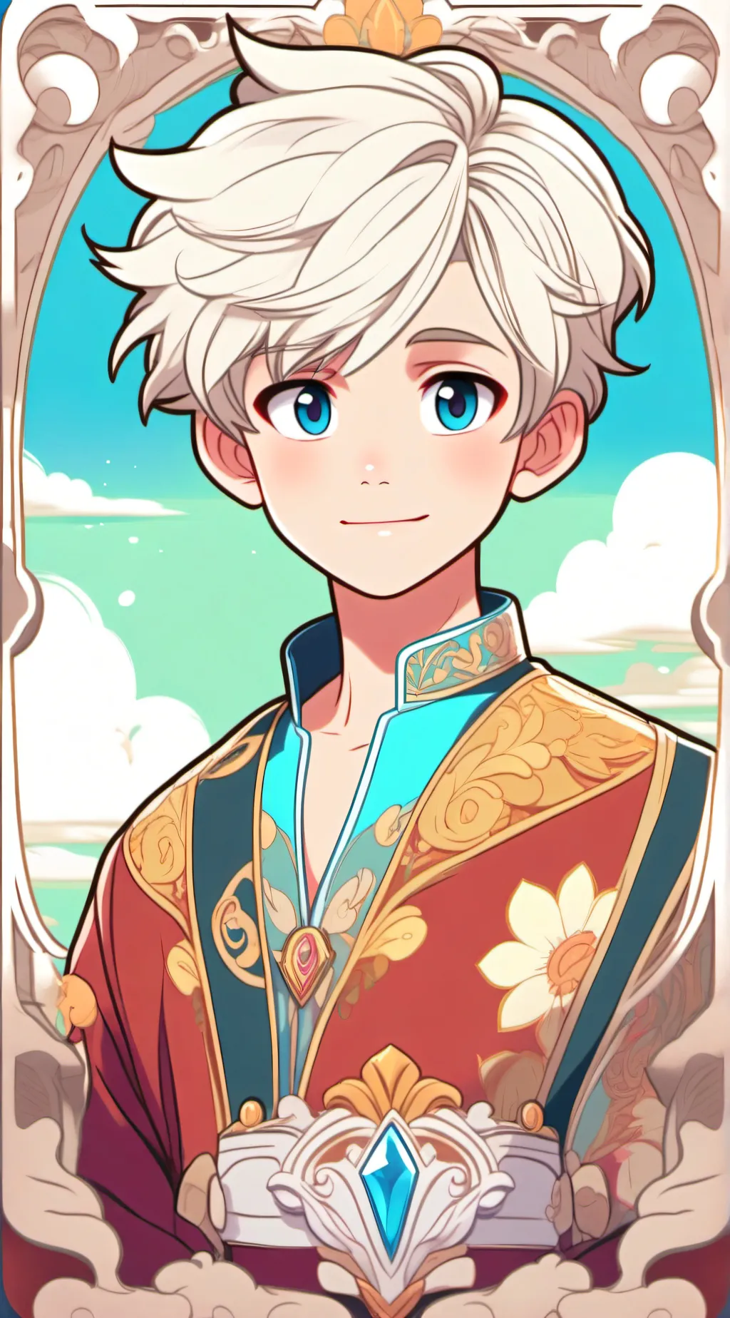 ai character: hi :) background